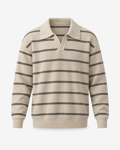 Garoupe Striped Rugby Knit