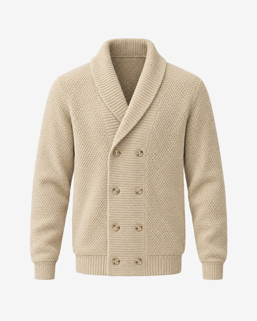 Lérins Double-Breasted Cardigan