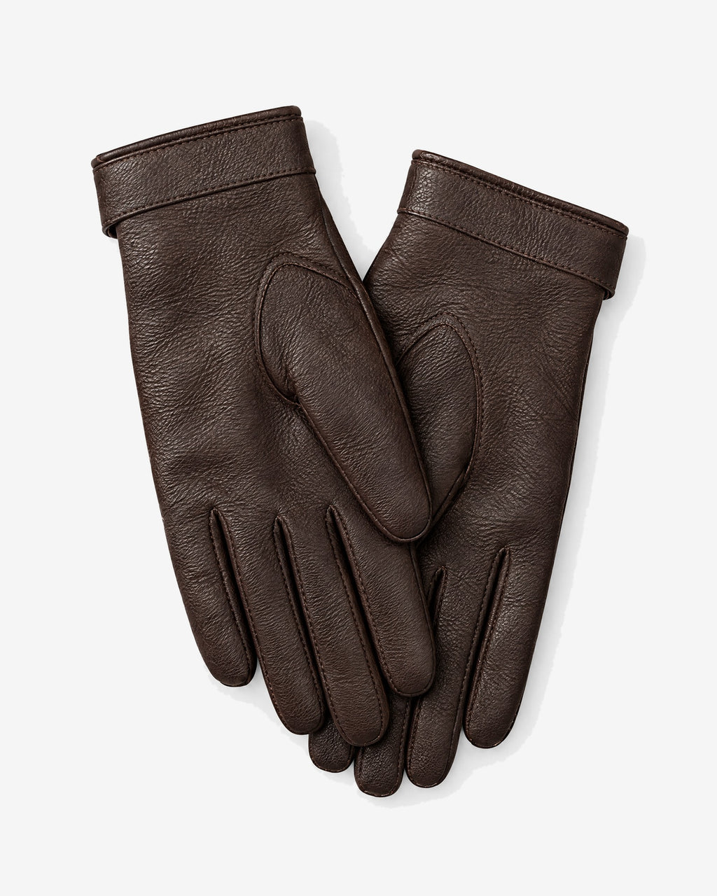 Turbie Gloves in Brown – back view