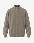 Mercantour Knit Jacket in Khaki – front view