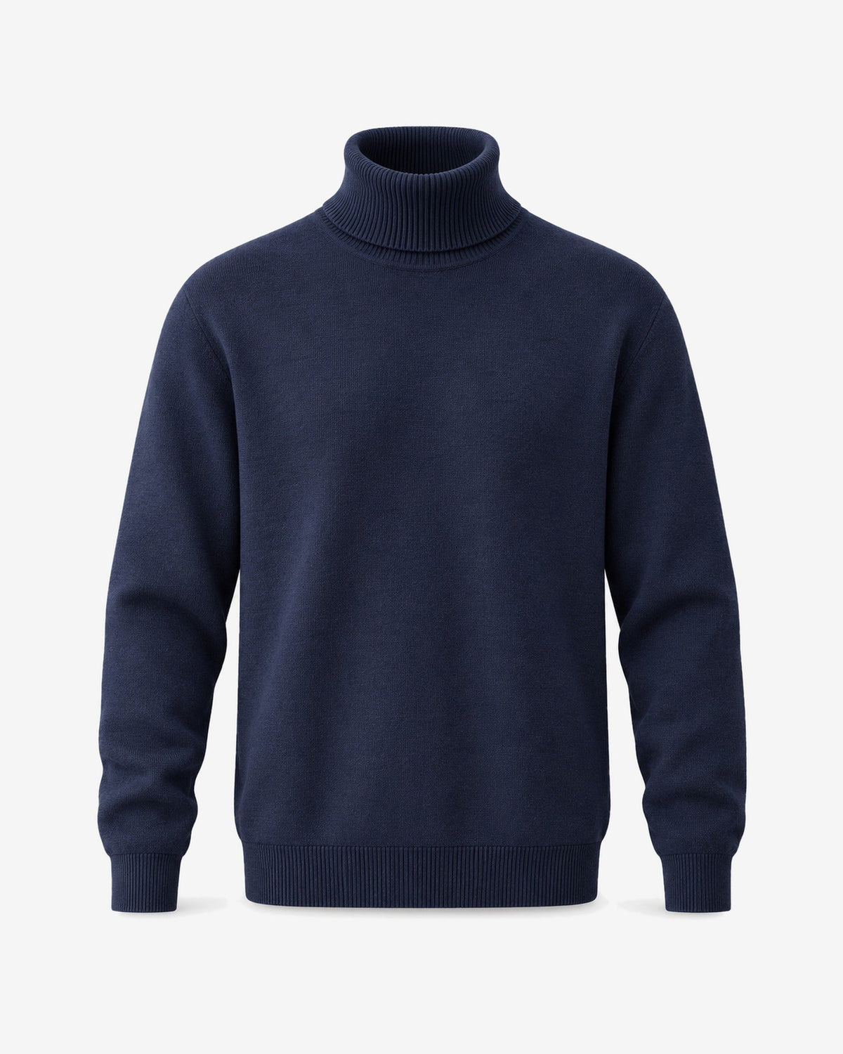 Roquebrune Turtleneck in Navy – front view