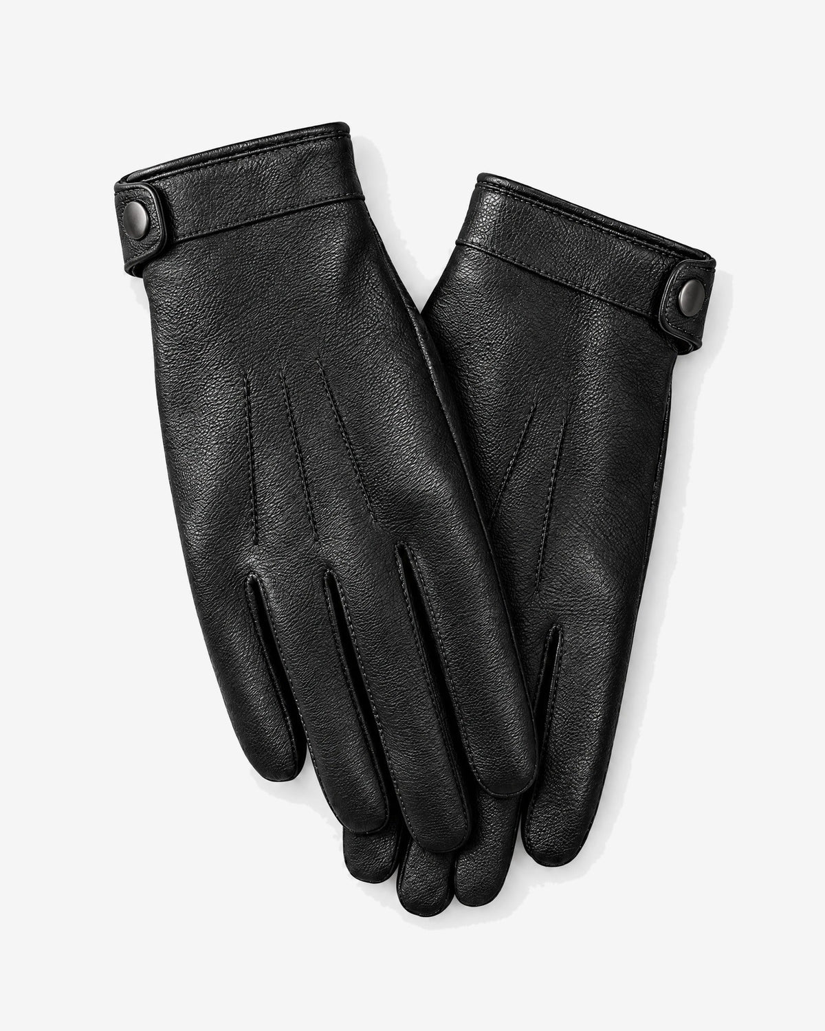 Turbie Gloves in Black – front view