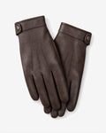 Turbie Gloves in Brown – front view